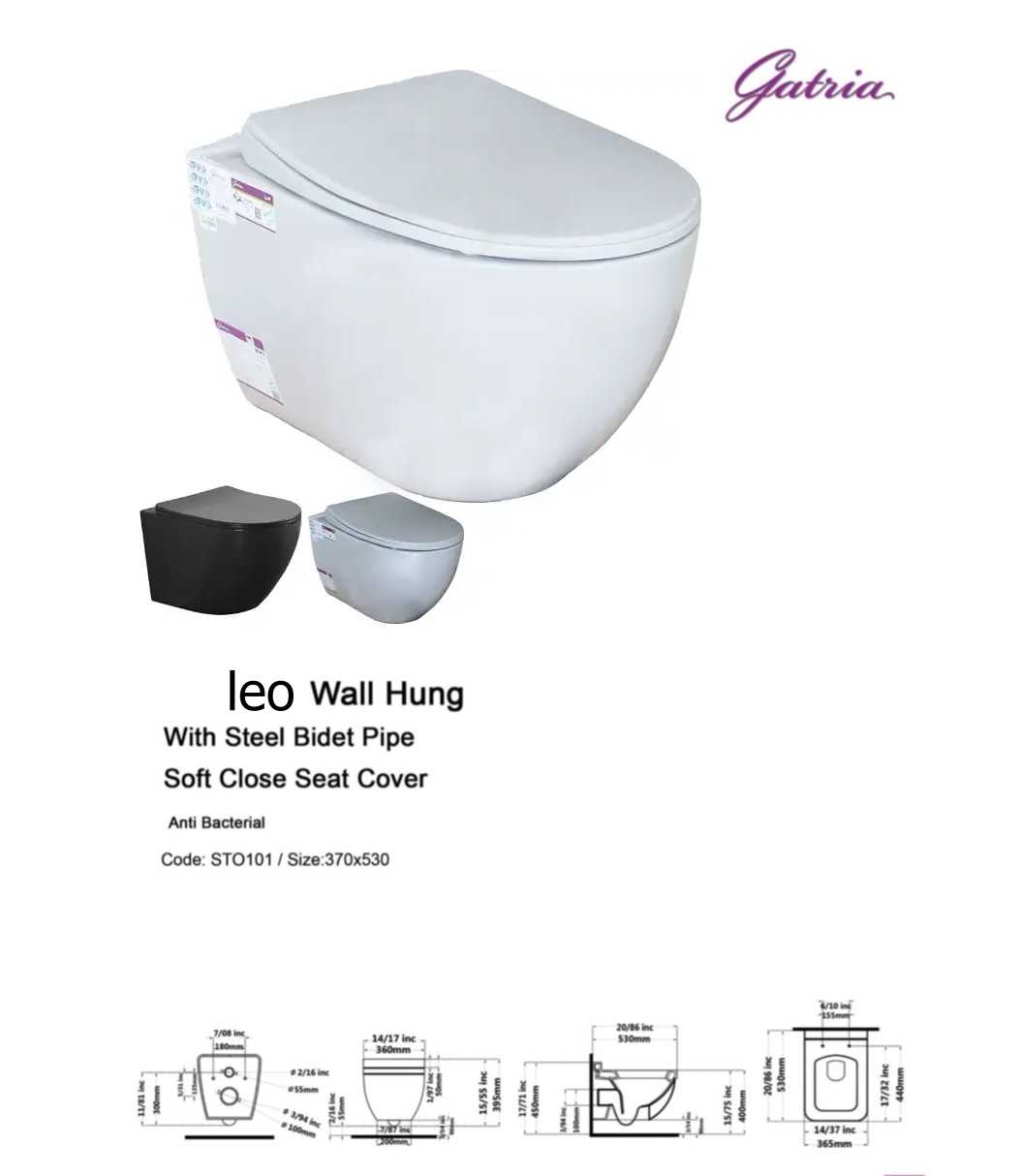 توالت وال هنگ گاتریا مدل لئو