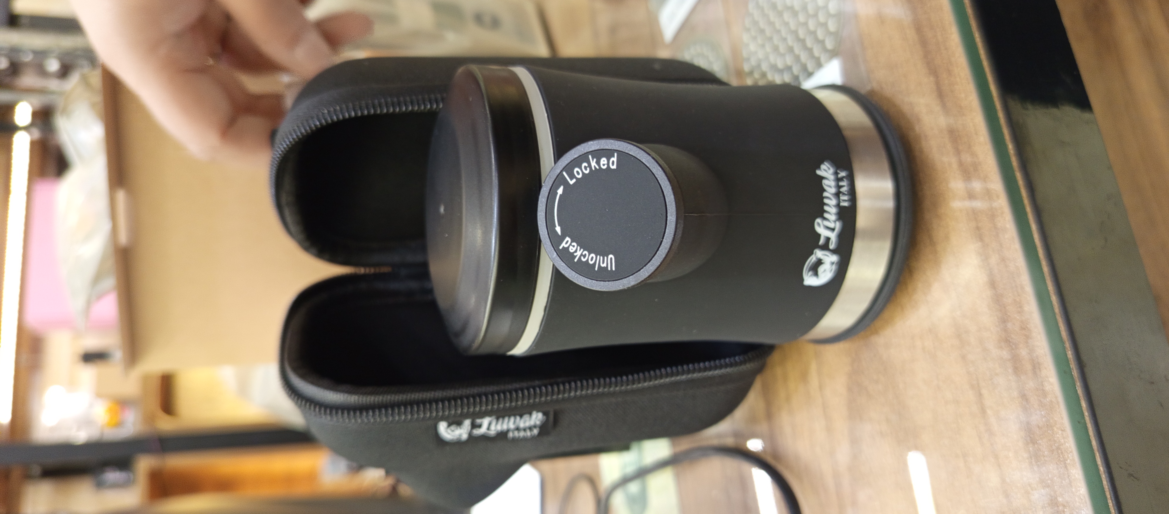 اسپرسو ساز حرفه ای 10بارفشار مینی برند لواک