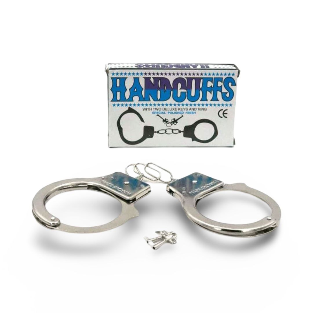 اسباب بازی دستبند فلزی پلیس روکارتی