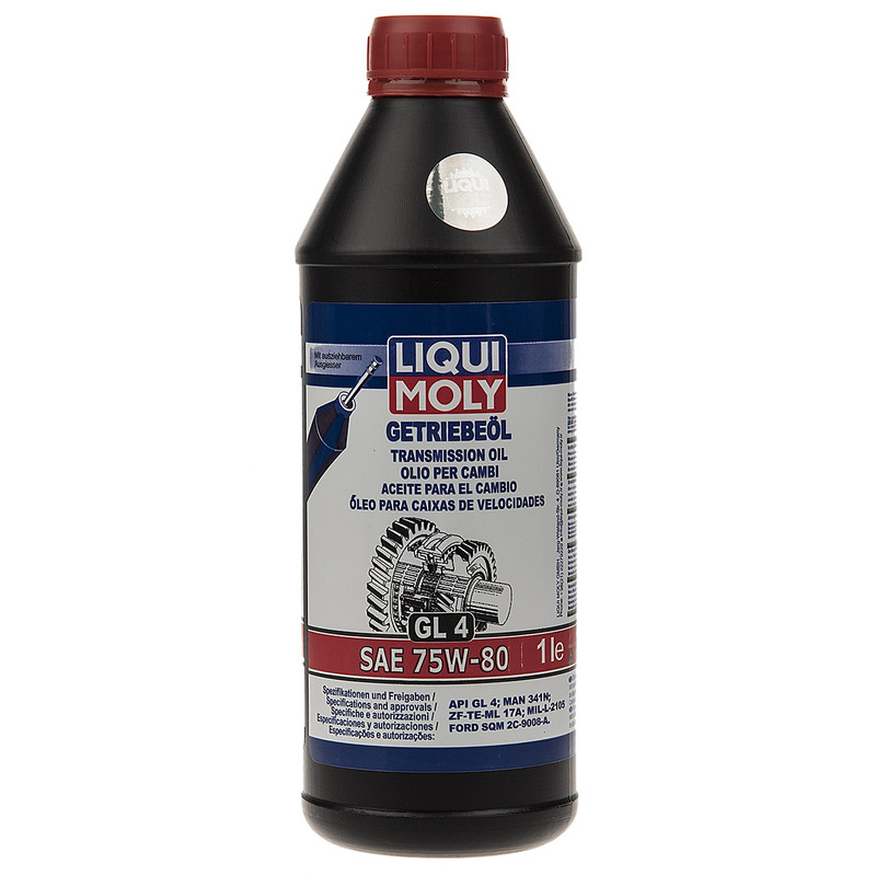 روغن گیربکس خودرو لیکومولی مدل SAE یک لیتری 75W-80