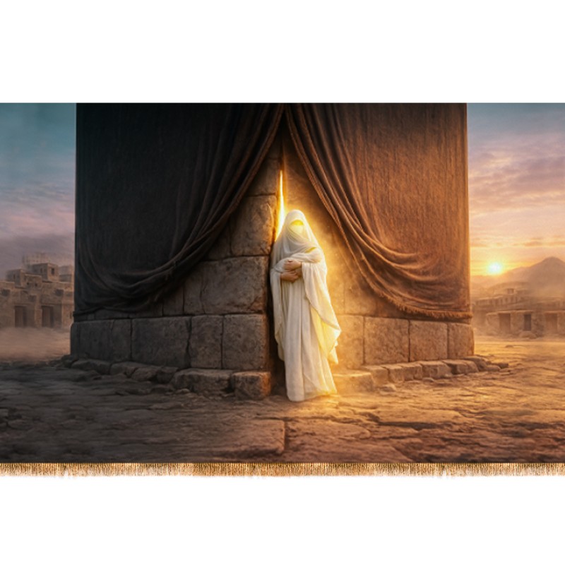 کتیبه ولادت امام علی(ع) کد 20832 سایز 150X70