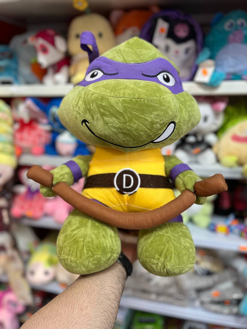 عروسک پولیشی لاک پشت نینجا 35 سانتی