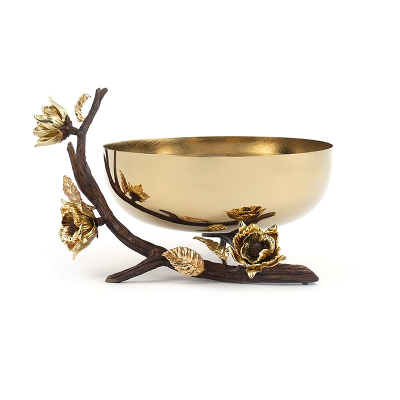 آجیل خوری - شاخه آنیکا ظرف فلزی C4 برند ریتون مبلمونسرا مدل 265572