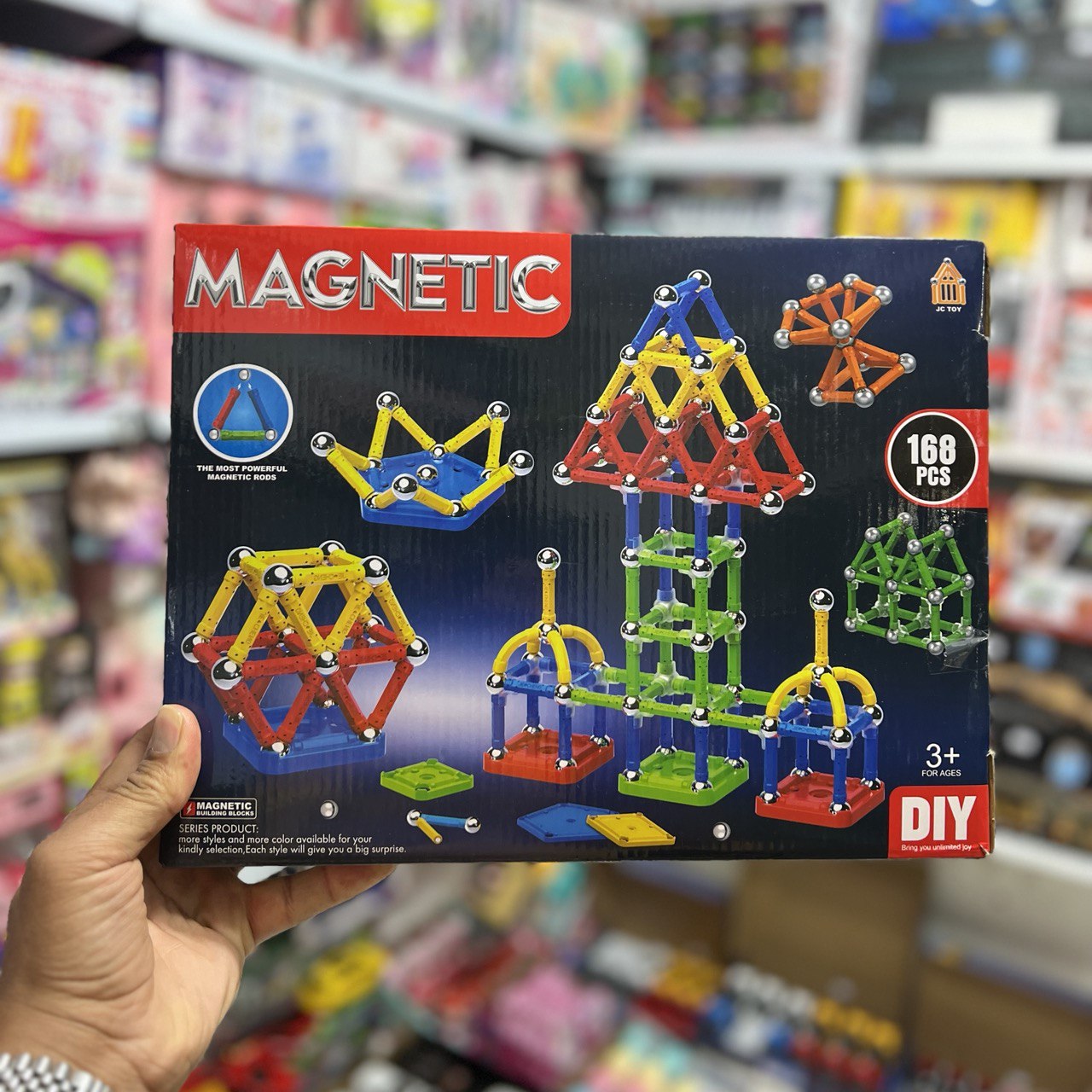 بازی مگنت 168 قطعه