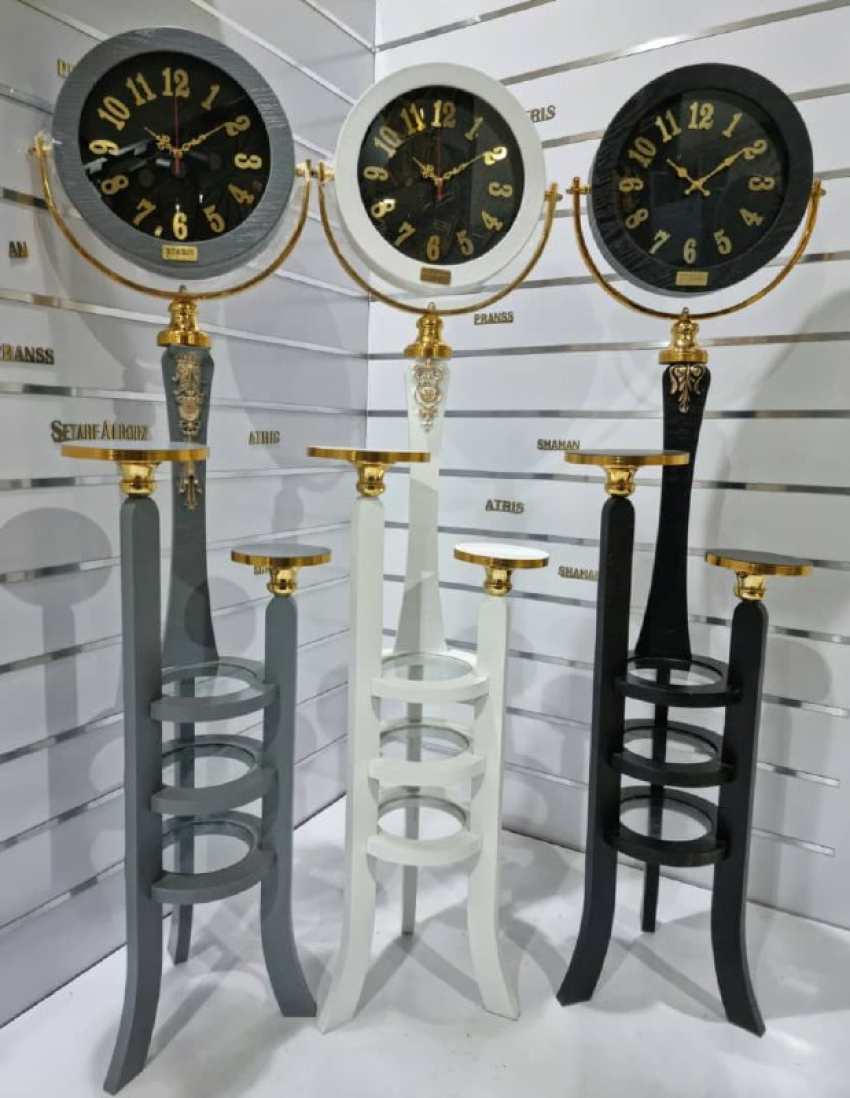 ساعت ایستاده چوبی مدل پرنس