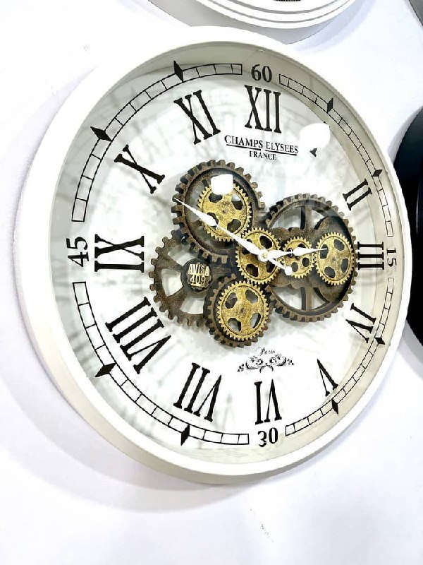 ساعت دیواری چوبی آویسا مدل 409 فرانسوی