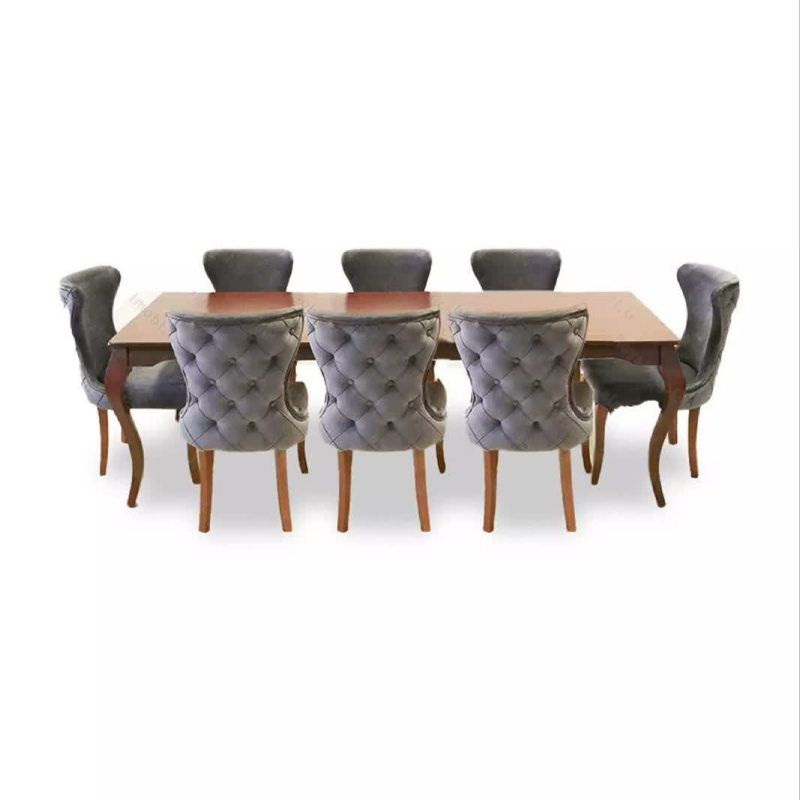 میز ناهار خوری چوبی 8نفره چستر مهرگان