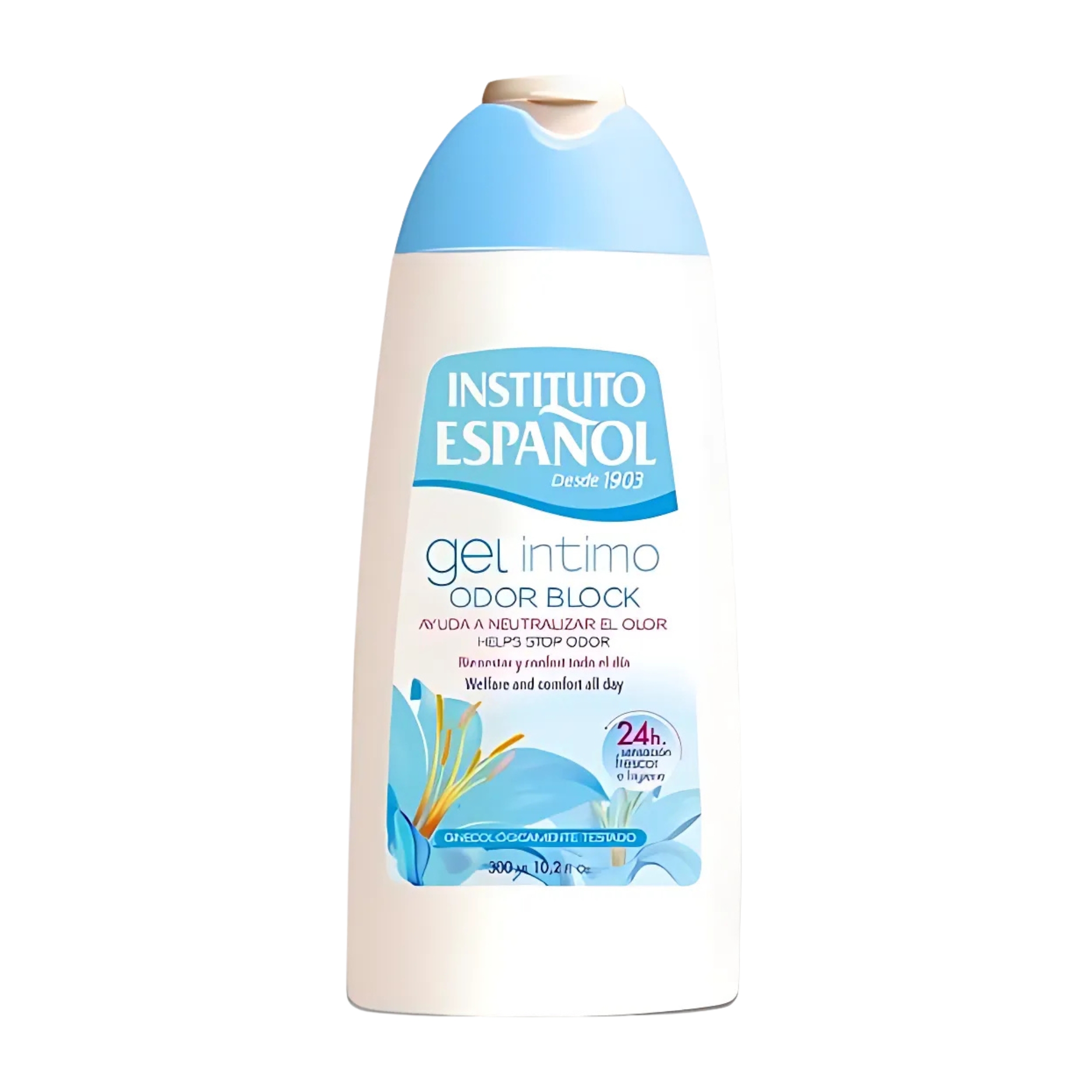 ژل بهداشتی روزانه بانوان انستیتو اسپانول مدل اودور بلاک 300 میلی لیتر