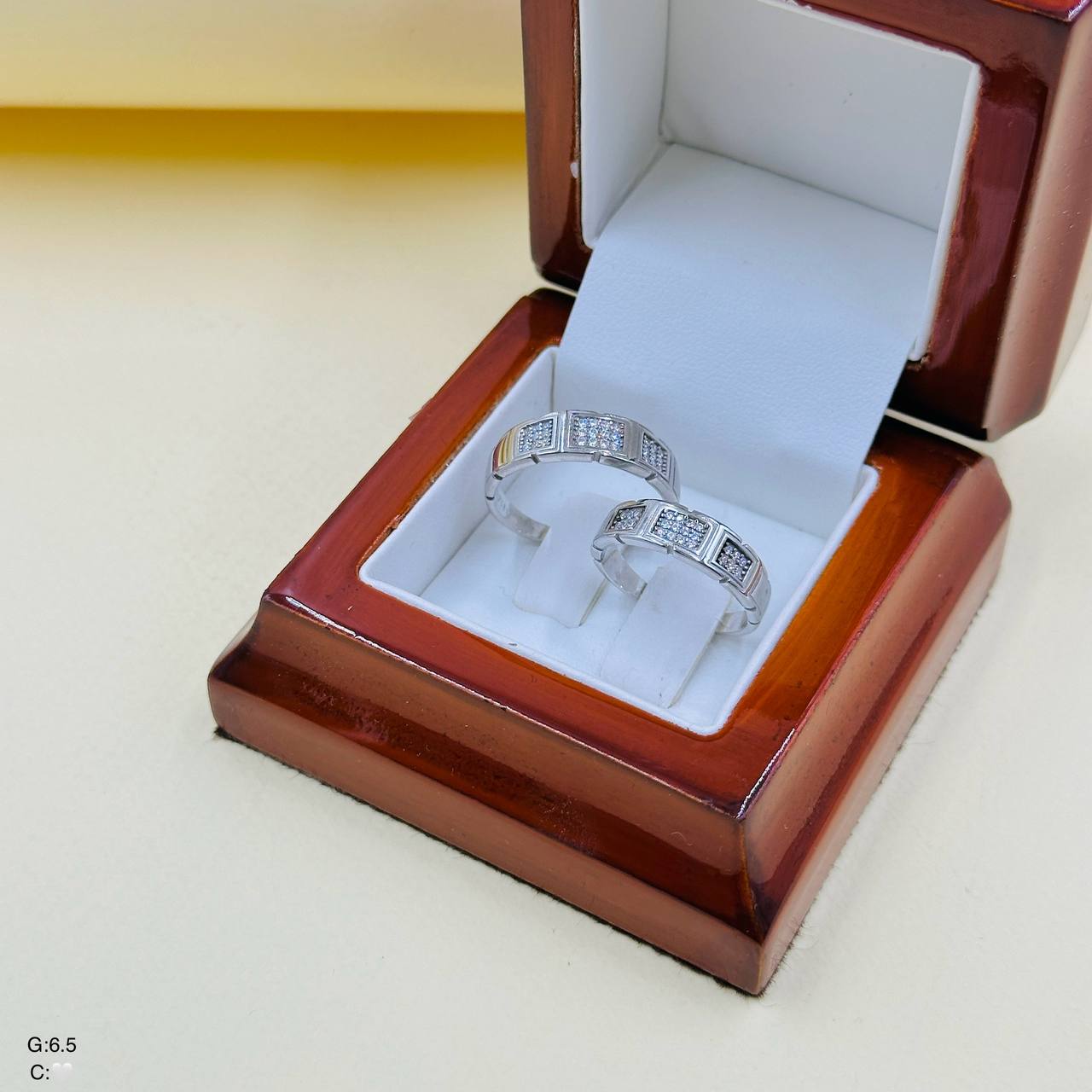 حلقه ست نقره | نامزدی | نگینی کد SHS30