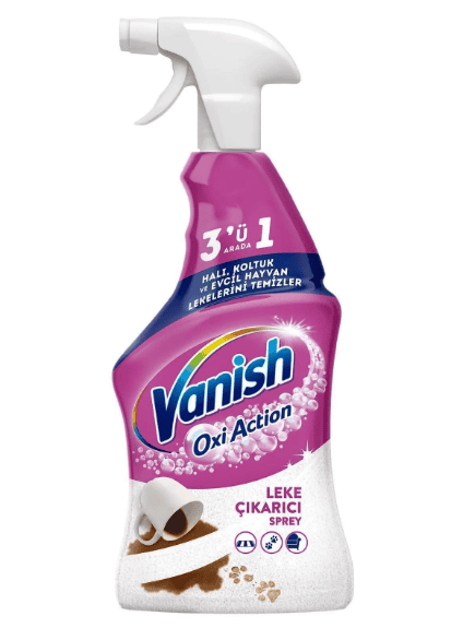 اسپری لکه بر فرش و مبل ونیش VANISH (سه کاره قوی)