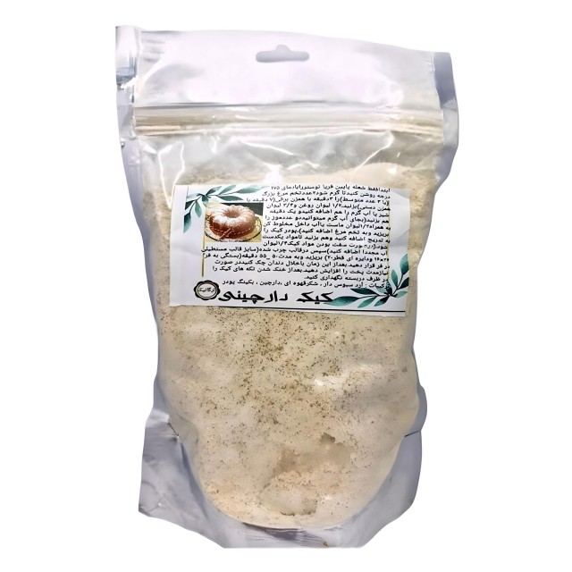 پودر کیک دارچینی سبوس دار غدیر (500 گرم)