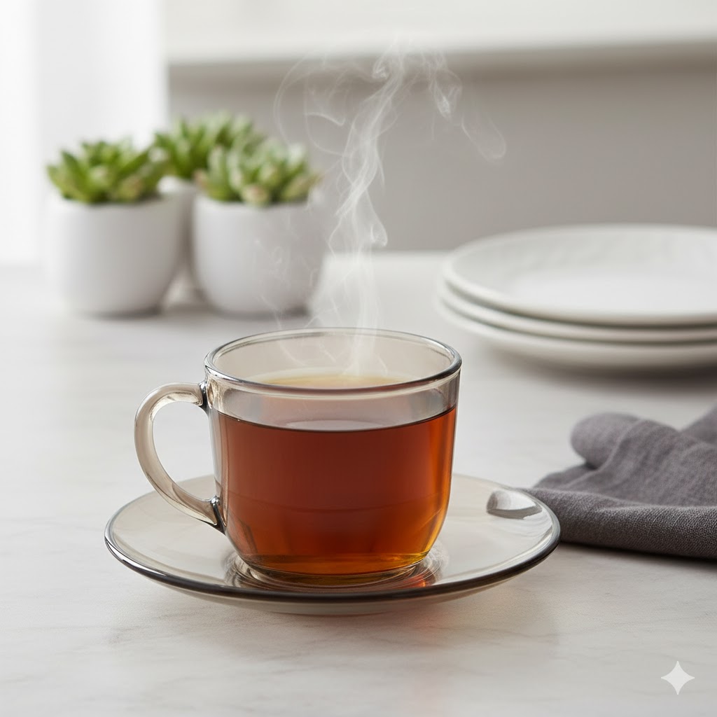 فنجان و نعلبکی دودی دورالکس DURALEX CREOLE