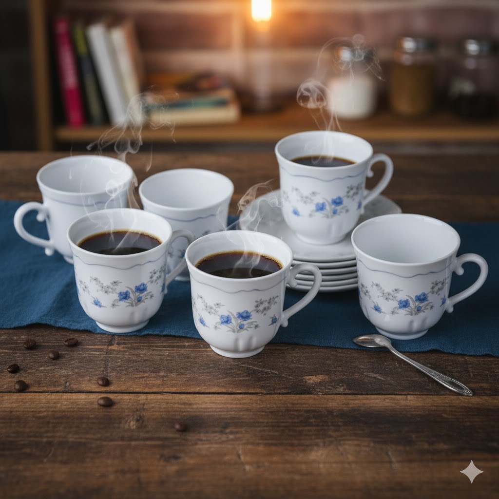 فنجان و نعلبکی آرکوپالرومانتیک لومینارک فرانسه