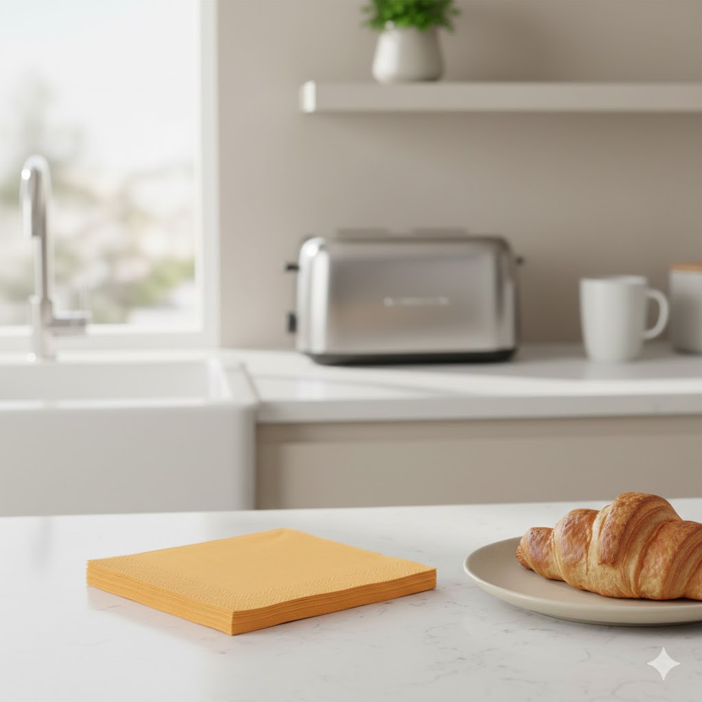 بسته دستمال کاغذی 50 عددی نارنجی ایکیا IKEA-FANTASTISK