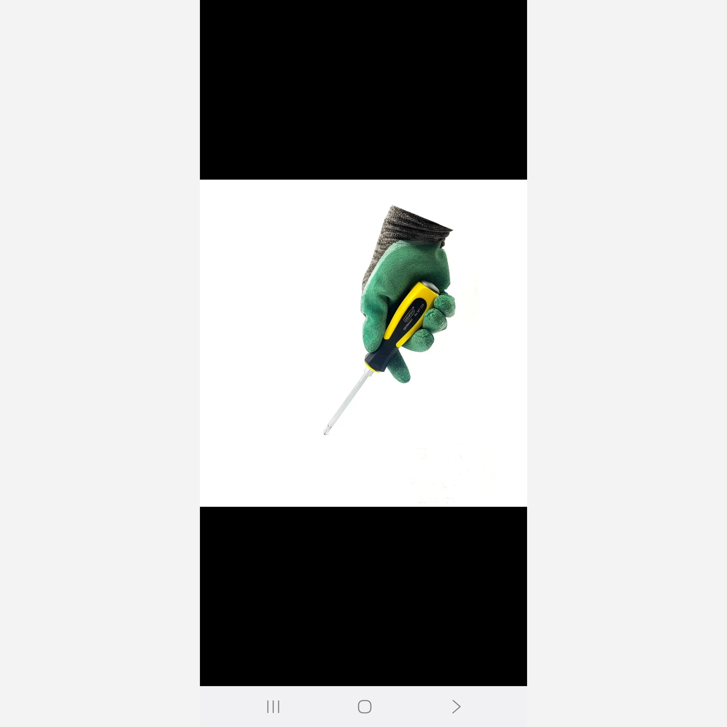  پیچ گوشتی دوطرفه  دنفوس آلمان6 عددی ضربه خور جنس اعلا و صنعتی