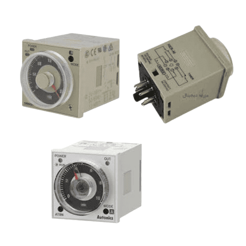 تایمر طرح امرون پایه کوتاه H3CR-A8