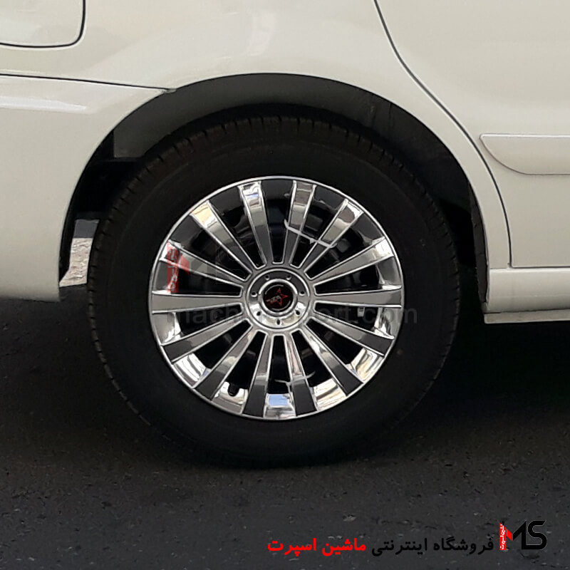 قالپاق اسپرت پلاتین آبکاری تک عددی سایز 13