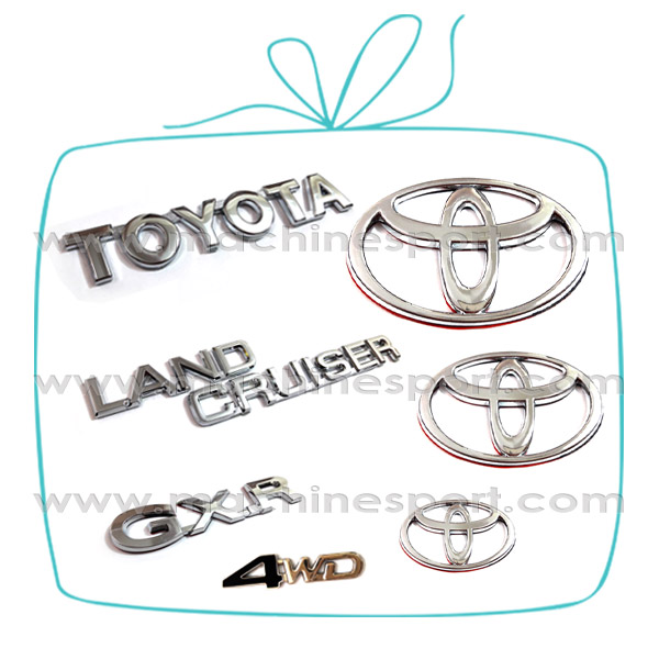 ست کامل آرم های تویوتا Toyota + هدیه ماشین اسپرت