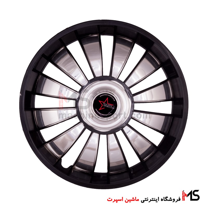 قالپاق اسپرت تیتان دو رنگ استیل سایز 13