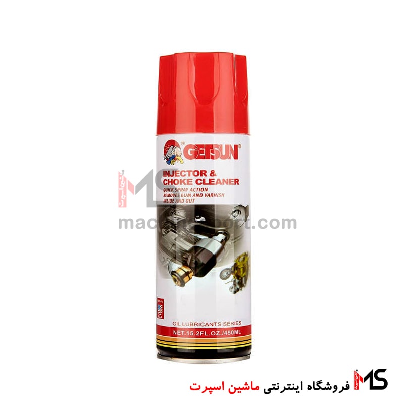 اسپری انژکتور شوی خودرو گتسان 450 میلی لیتر