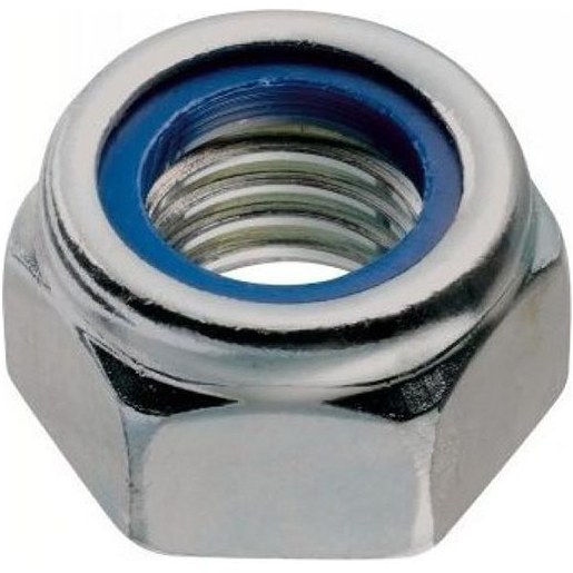 مهره کاسه نمدی (قفلی) M6