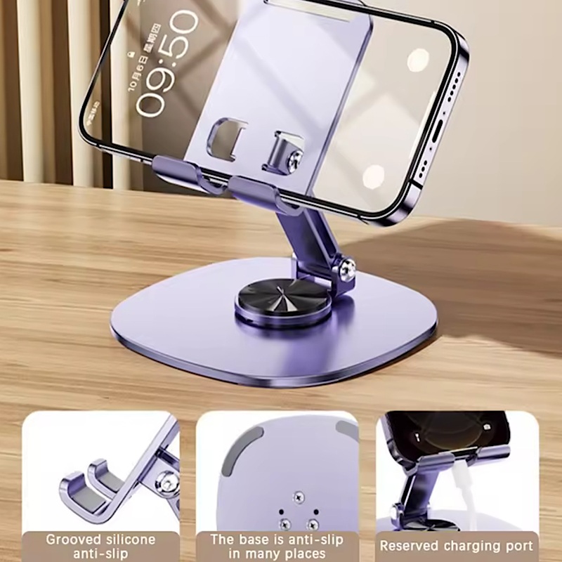 نگهدارنده و هولدر موبایل رو میزی مدل فلزی کدN862