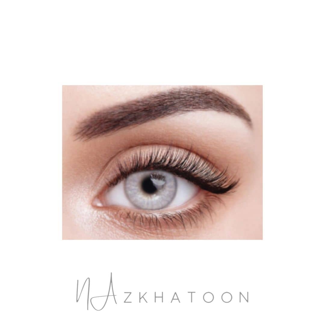 لنز رنگی چشم نیو ویژن آیس گری 1 | New Vision Colored Eye Contact Lens Ice Gray 1