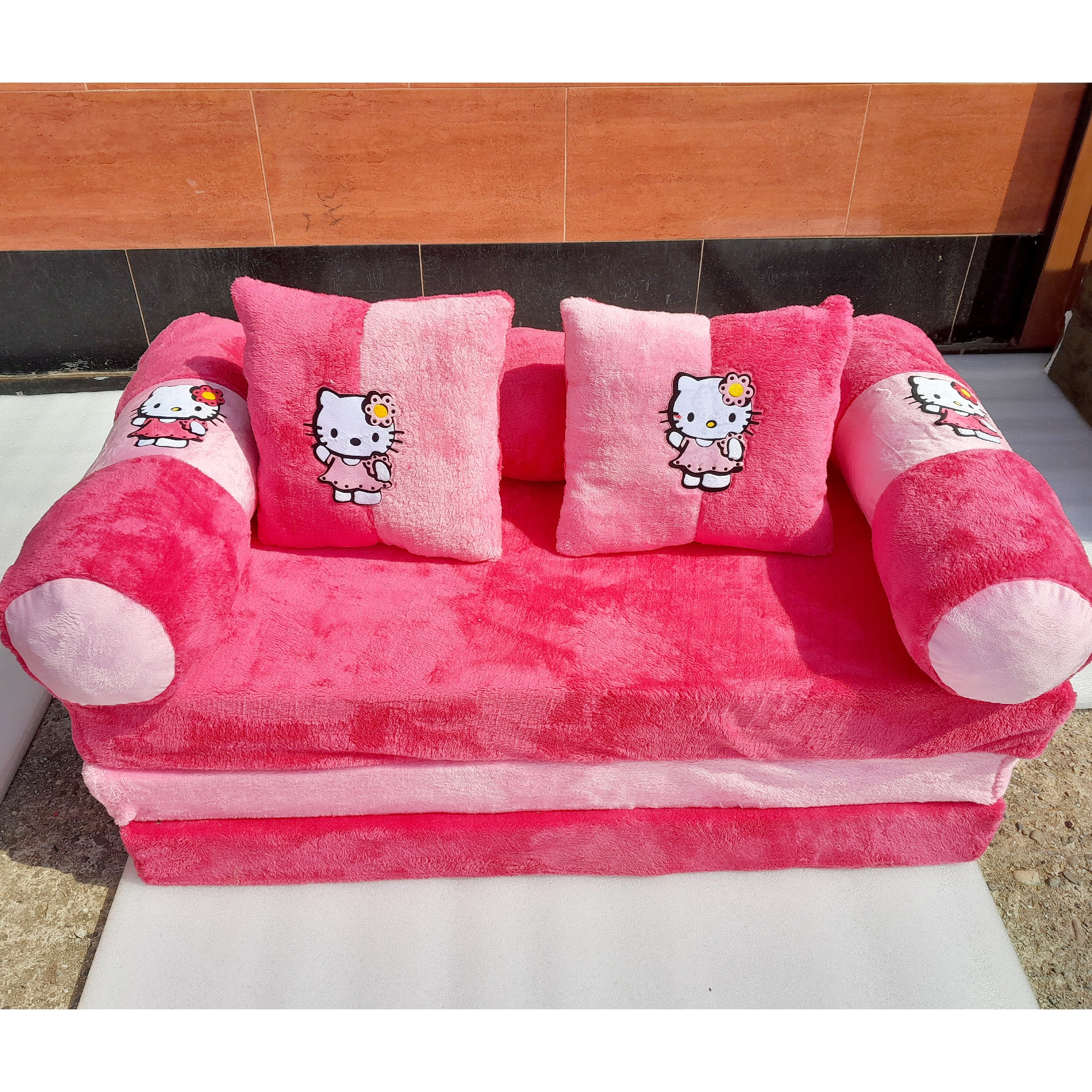 کاناپه تخت شو کیتی با تشک های متصل بهم(پس کرایه)