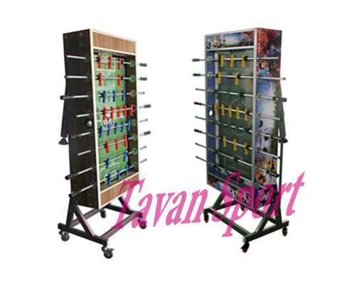 فوتبال دستی تاشو چرخ دار