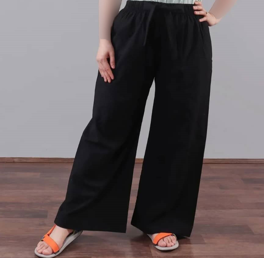 خرید شلوار لینن تک رنگ