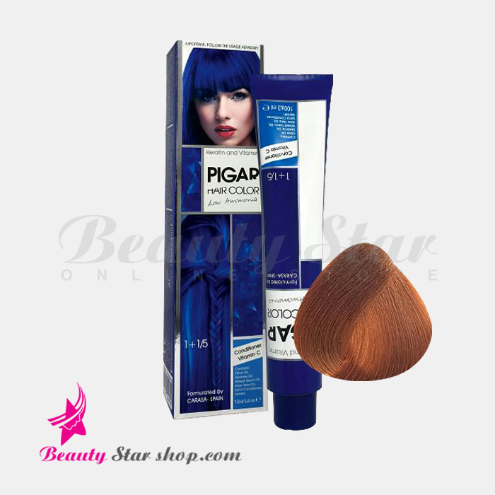 رنگ مو چای عسلی پیگار شماره 8.730 حجم 100 میلی لیتر