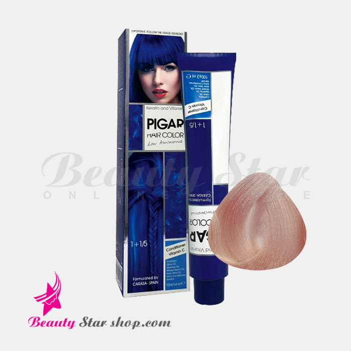 رنگ مو بژ صورتی پیگار شماره P3 حجم 100 میلی لیتر