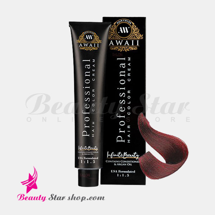 رنگ مو بلوند شکلاتی بنفش تیره آوایی شماره 6.667 حجم 120 میلی لیتر