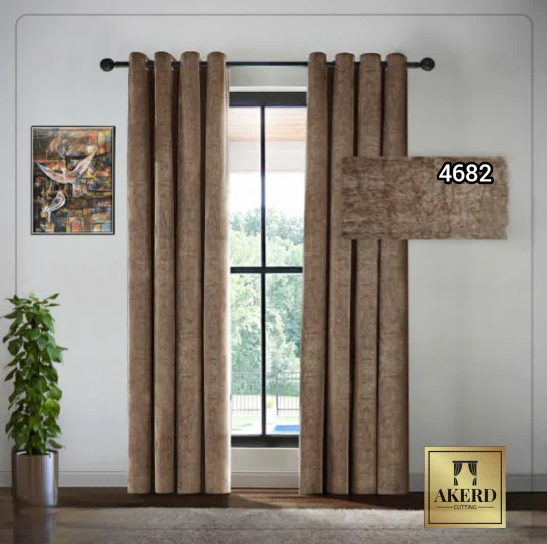 پرده پانچ مخمل شانل 4682