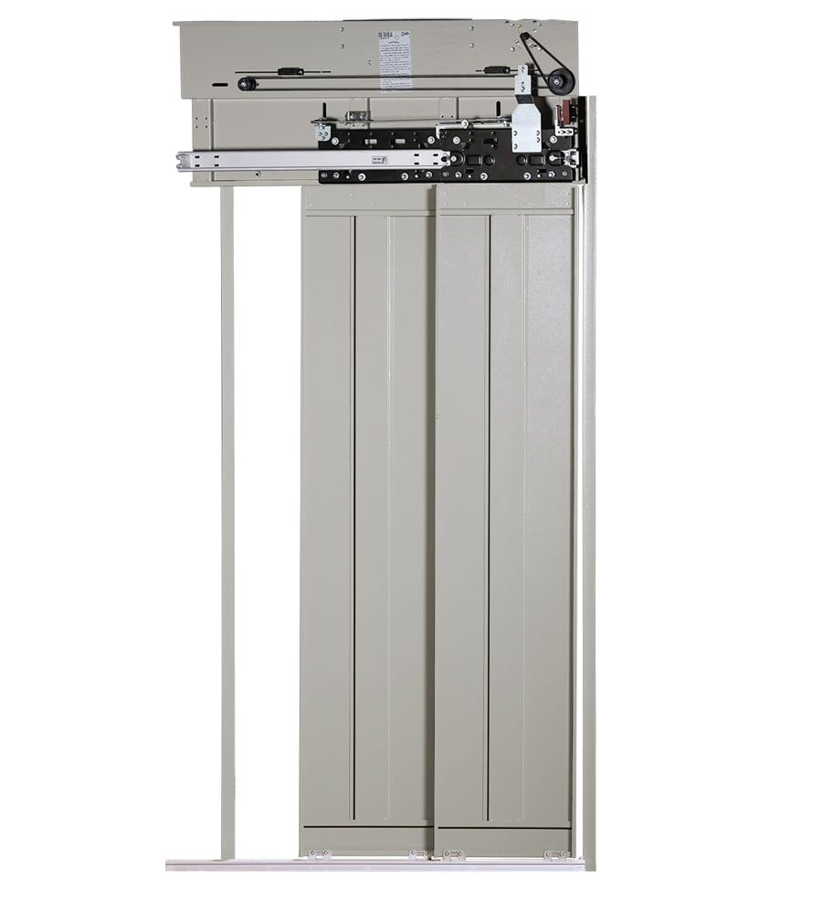 درب کابین نیمه اتوماتیک 120 cm سه لته