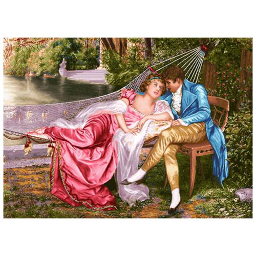 نخ و نقشه فرانسوی طرح باغ ونیز کد 24019