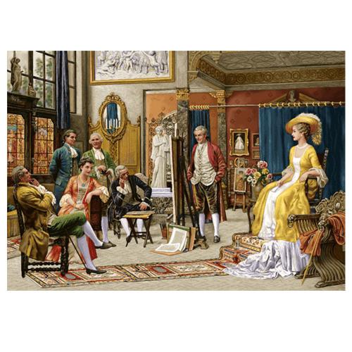 نخ و نقشه فرانسوی طرح نقاشی کد 24171