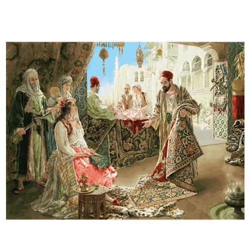 تابلوفرش ایرانی بازار فرش کد 29012