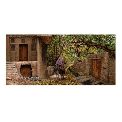 طرح منظره روستایی کد 23098