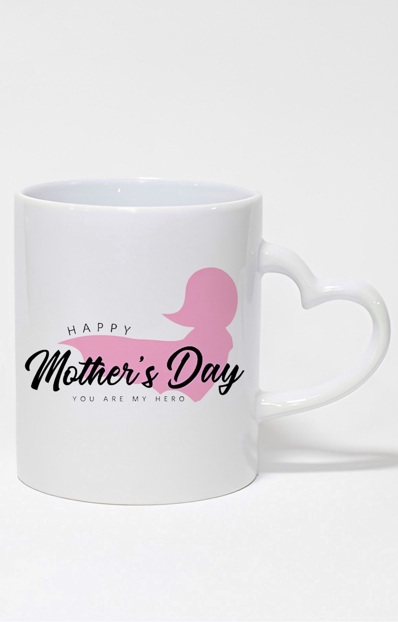 ماگ دسته قلبی طرح روز مادر کد 10513