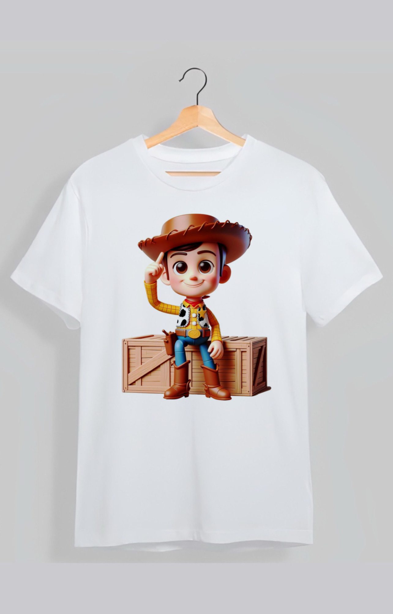 تیشرت اسپان طرح وودی کد 10730