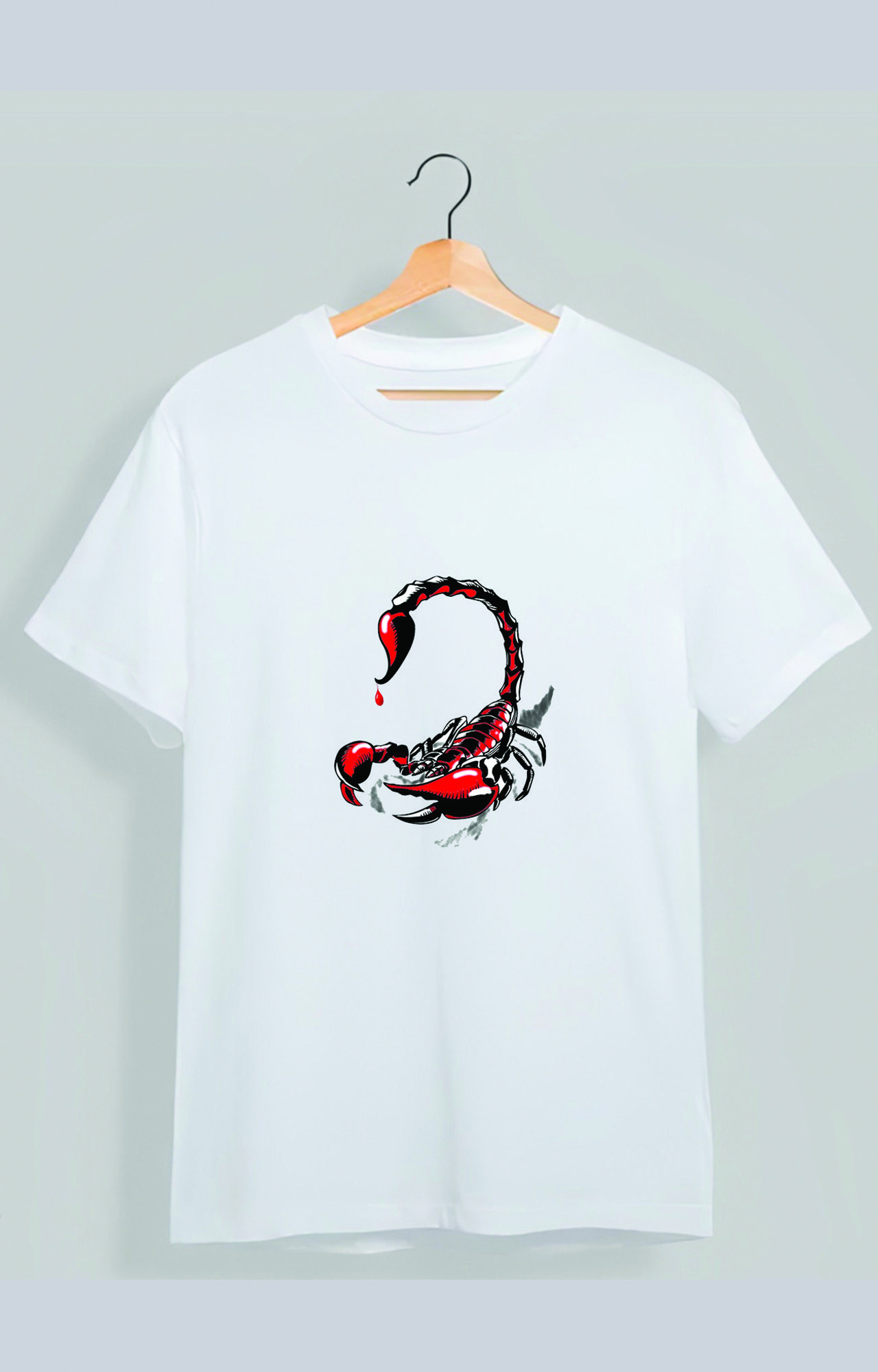 تیشرت اسپان طرح عقرب کد 0028