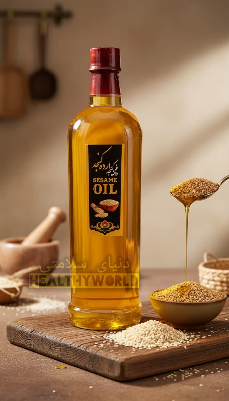 روغن ارده کنجد سنتی 800گرمی