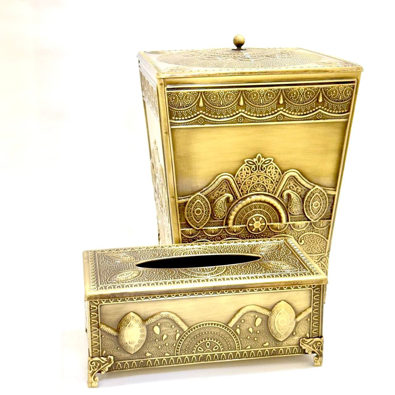 ست سطل و جادستمال خاتم آنتیک 1641