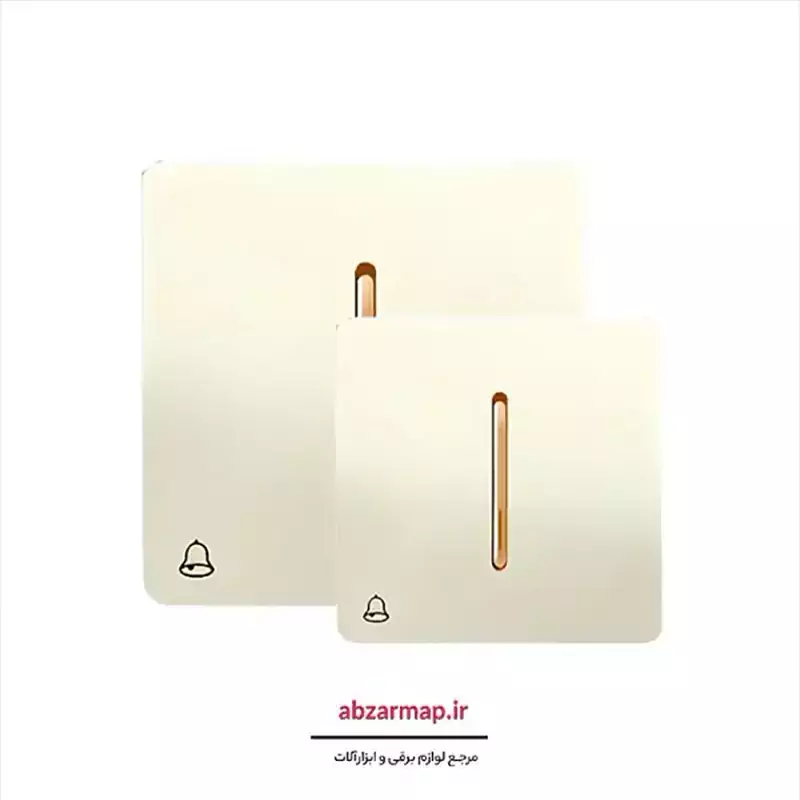 شاسی زنگ مدل کریستال صدفی طلایی آسیا الکتریک