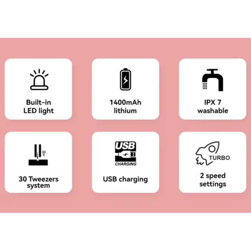 اپیلاتور وی جی ار مدل V-759 5in1 مجموعه 5 عددی TNG
