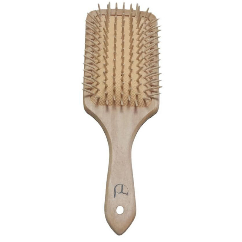 برس مو مدل چوبی کد 3500 75A