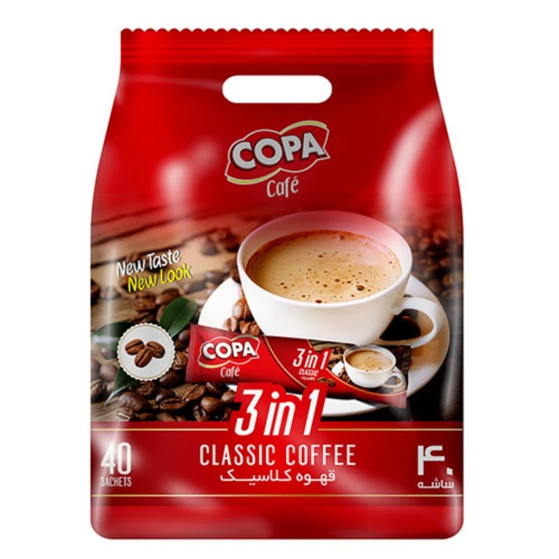 کافی میکس کلاسیک کوپا - 18 گرم بسته 40 عددی