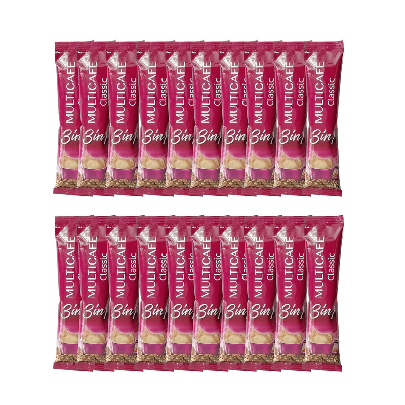 کافی میکس 3 در 1 مولتی کافه بسته 20 عددی
