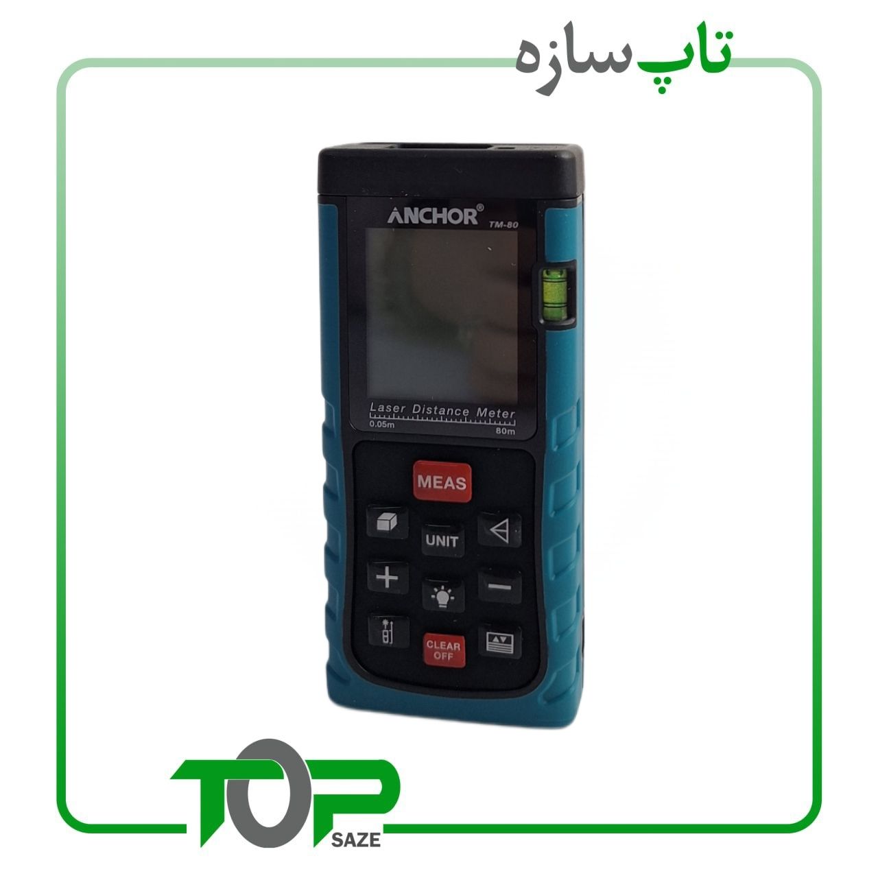متر لیزری80متری نور قرمز مدل TM80 آنکورANCHOR